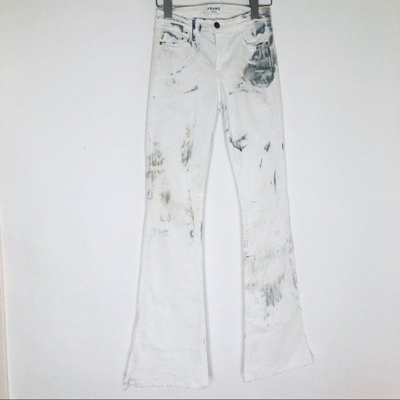 FRAME Jeans white tie dye - Picture 2 of 2